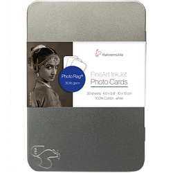Hahnemuhle 10640770 Photo Rag 308 Matte FineArt Photo Cards 4 x 6