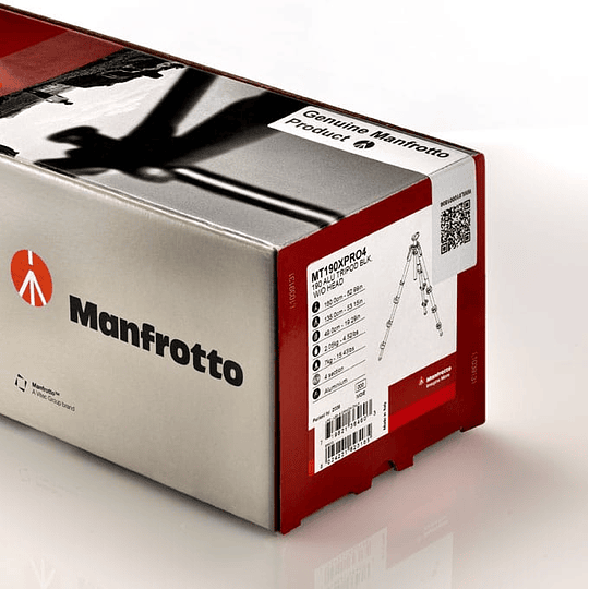 Manfrotto MT190XPRO3 Trípode de Aluminio de 3 secciones Cenital - Image 5