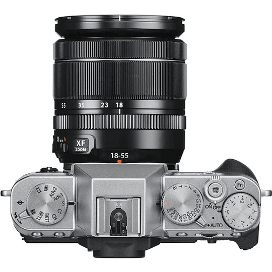 Fujifilm X-T30 Kit Cámara Mirrorless con Lente XF 18-55mm f/2.8-4 R LM OIS (Silver) - Image 3