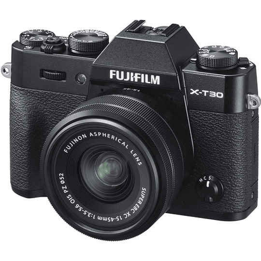 Fujifilm X-T30 Kit Cámara Mirrorless con Lente XC 15-45mm f/3.5-5.6 OIS PZ (Black) - Image 2