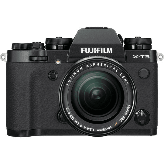 Fujifilm X-T3 Kit Cámara Mirrorless con Lente XF 18-55mm f/2.8-4 R LM OIS (Black) - Image 1