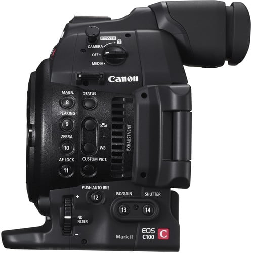 Protection écran Bruni Pour Canon EOS C100 Mark II – Lot De 2 Films Transparents