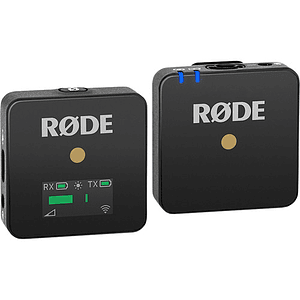 Rode Wireless GO Sistema de Micrófono Inalámbrico Digital Compacto (2,4 GHz)