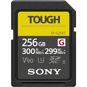 Sony 256GB SF-G TOUGH Series UHS-II Tarjeta de Memoria SDXC / SF-G256T