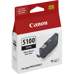 Canon PFI-5100 MBK Matte Black LUCIA PRO II Tinta (14.4mL)