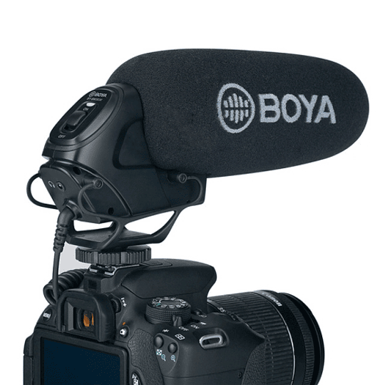Boya BY-BM3030 Micrófono Shotgun Supercardioide para Cámaras - Image 2