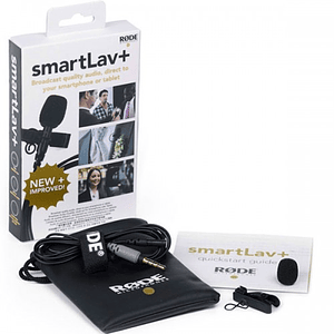 Rode SmartLav+ (Plus) Micrófono Lavalier Compatible con Smartphones