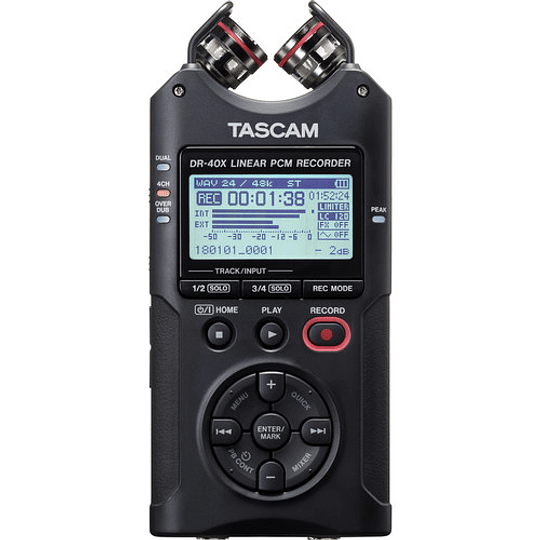 Tascam DR-40X Grabador de Audio Portátil de 4 canales - Image 1