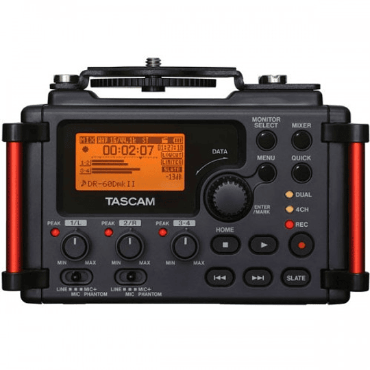 Tascam DR-60D MKII Grabador de Audio Portátil de 4 Canales para Cámaras - Image 1