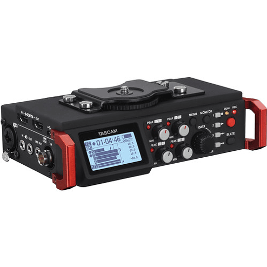 Tascam DR-701D Grabador Multipista de 4 Canales / 6 Pistas con Micrófonos Omni Integrados - Image 1