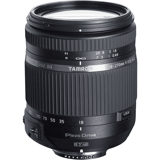 Tamron 18-270mm f/3.5-6.3 Di II VC PZD AF Lente para Nikon (B008TSN). - Image 1
