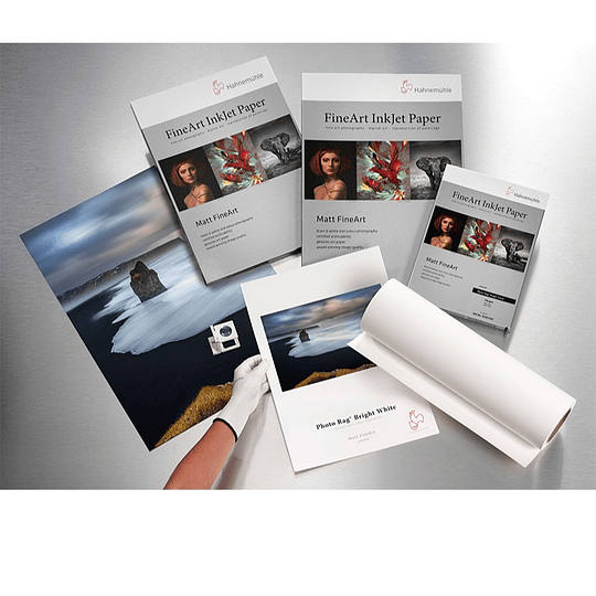 Hahnemühle Photo Rag Bright White 310gr Resma Papel FineArt Digital / 10641621 - Image 4