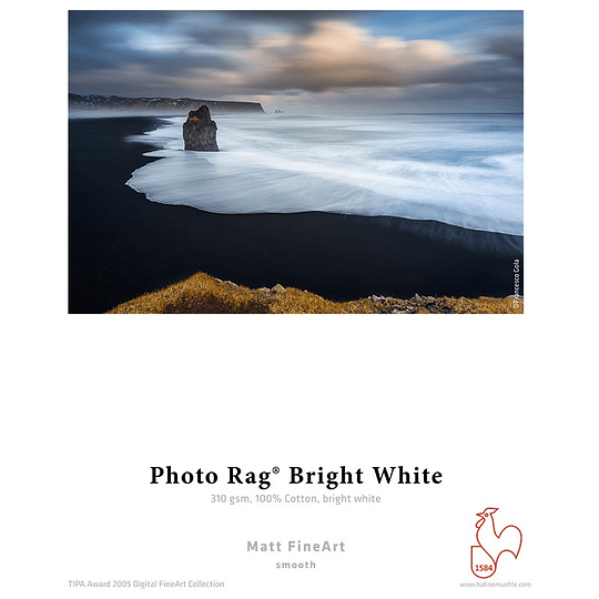 Hahnemühle Photo Rag Bright White 310gr Resma Papel FineArt Digital / 10641621 - Image 2