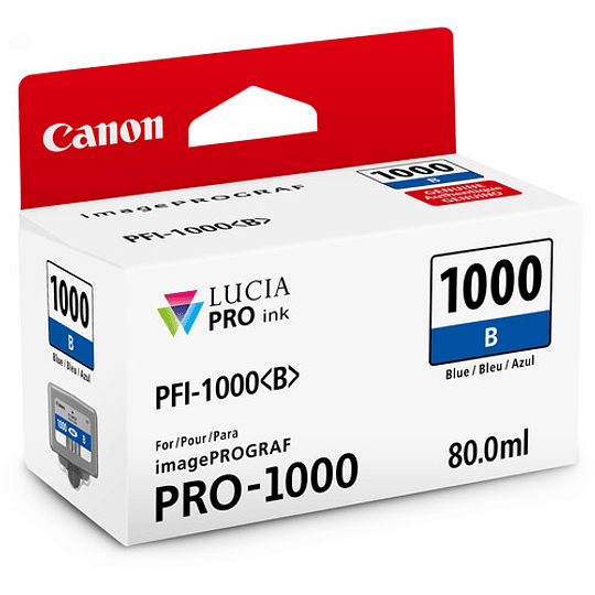 Canon PFI-1000 B Tinta BLUE LUCIA PRO (imagePROGRAF PRO-1000) - Image 1