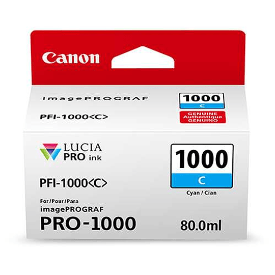 Canon PFI-1000 C Tinta CYAN LUCIA PRO (imagePROGRAF PRO-1000) - Image 3