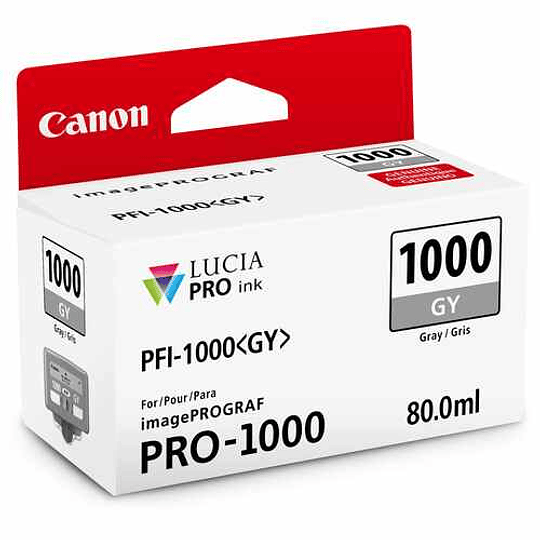 Canon PFI-1000 GY Tinta GRAY LUCIA PRO (imagePROGRAF PRO-1000) - Image 1