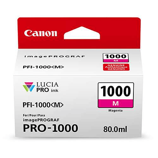 Canon PFI-1000 M Tinta MAGENTA LUCIA PRO (imagePROGRAF PRO-1000) - Image 2