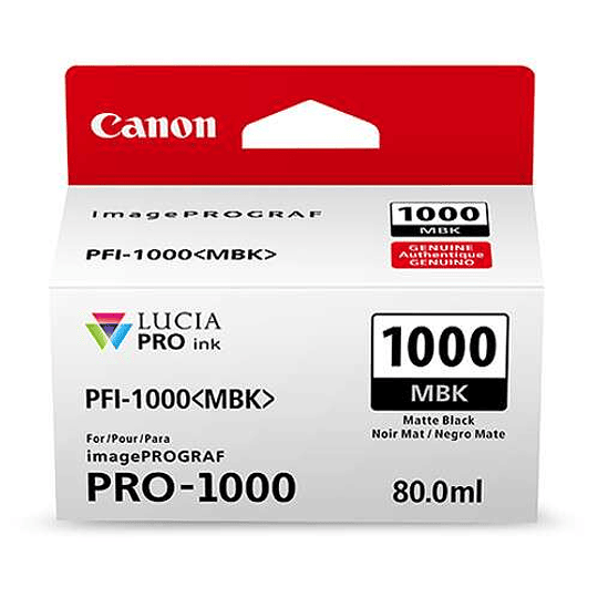 Canon PFI-1000 MBK Tinta MATTE BLACK LUCIA PRO (imagePROGRAF PRO-1000) - Image 2