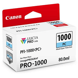 Canon PFI-1000 PC Tinta PHOTO CYAN LUCIA PRO (imagePROGRAF PRO-1000)