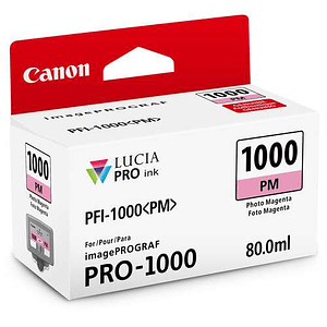 Canon PFI-1000 PM Tinta PHOTO MAGENTA LUCIA PRO (imagePROGRAF PRO-1000)