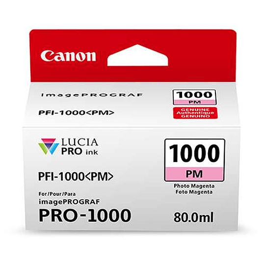 Canon PFI-1000 PM Tinta PHOTO MAGENTA LUCIA PRO (imagePROGRAF PRO-1000) - Image 2