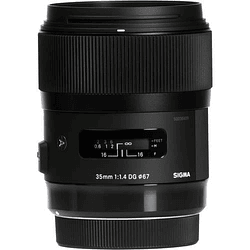Sigma 35mm f/1.4 DG HSM Art Lente para Nikon F