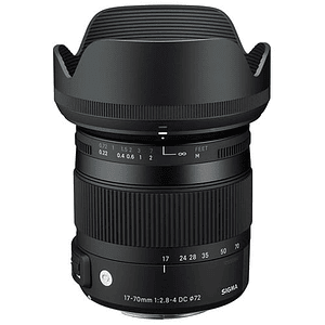 Sigma 17-70mm F2.8-4 DC MACRO OS HSM Contemporary Lente para Canon