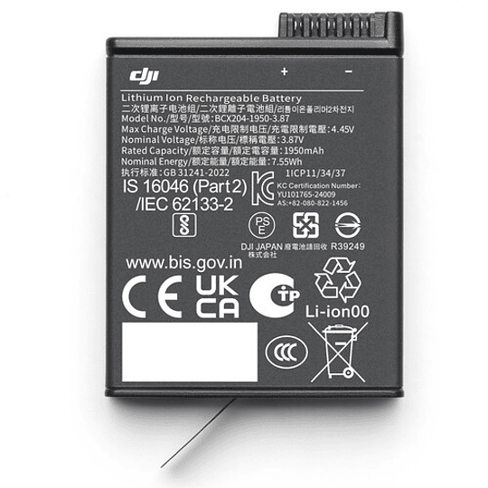 DJI Extreme Battery Plus for Osmo Action 5 (1950mAh) / 1000009059 - Image 1