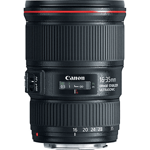Canon lente EF 16-35 mm f / 4L IS USM