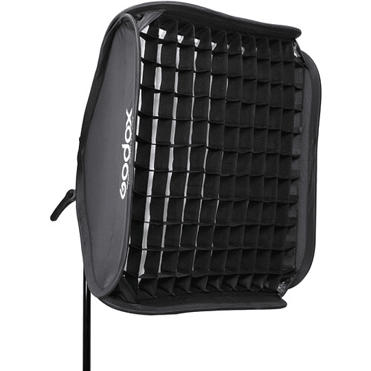 Godox S2 Kit de Soporte para flash Speedlite con Softbox 60x60cm, Grid y Bolso de Transporte - Image 4