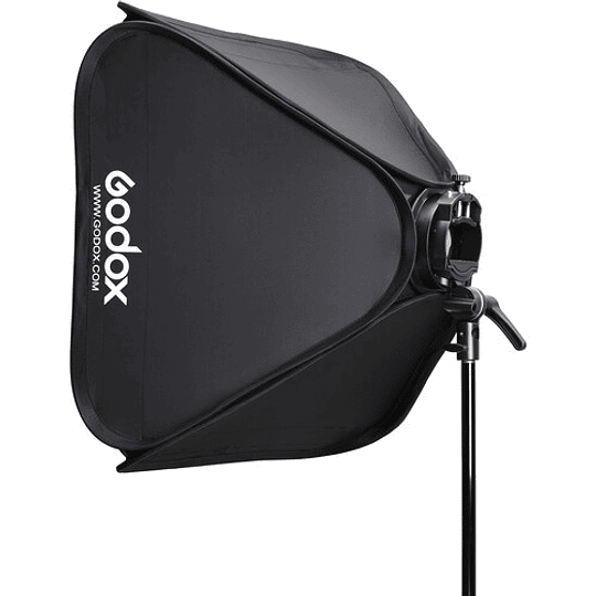 Godox S2 Kit de Soporte para flash Speedlite con Softbox 60x60cm, Grid y Bolso de Transporte - Image 1