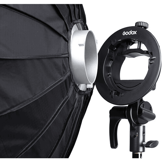 Godox S2 Kit de Soporte para flash Speedlite con Softbox 60x60cm, Grid y Bolso de Transporte - Image 7
