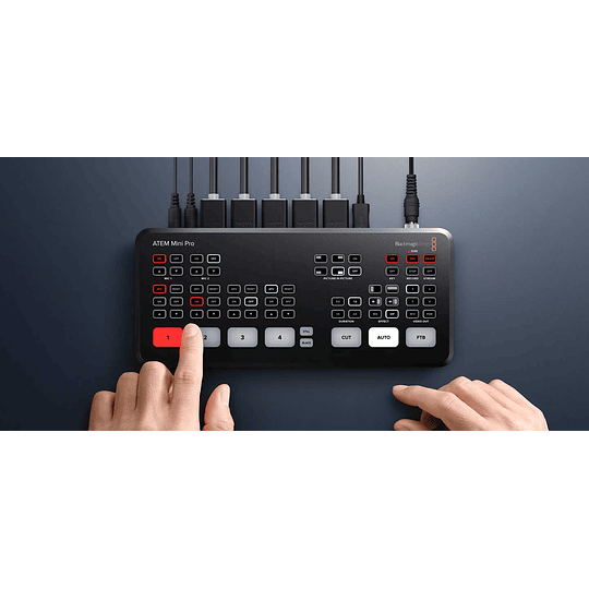 Blackmagic Design ATEM Mini Pro HDMI Live Stream Switcher / SWATEMMINIBPR - Image 9