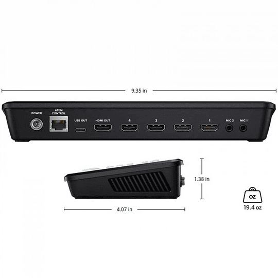 Blackmagic Design ATEM Mini Pro HDMI Live Stream Switcher / SWATEMMINIBPR - Image 4
