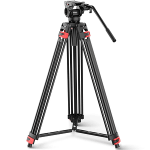Neewer TP37 Trípode de Video con Cabezal Fluido (187cm)