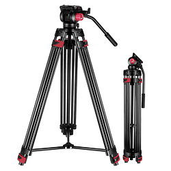 Neewer TP-M200 Trípode de Video con Cabezal Fluido (200cm)
