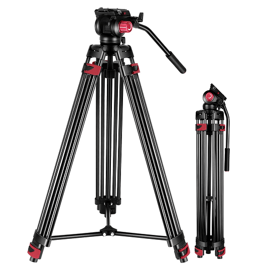 Neewer TP-M200 Trípode de Video con Cabezal Fluido (200cm) - Image 1