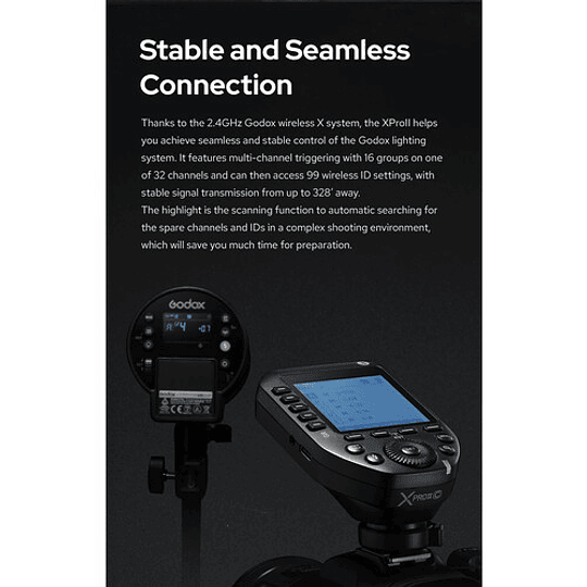 Godox XPro II TTL Disparador de Flash Inalámbrico para Cámaras FUJIFILM - Image 9