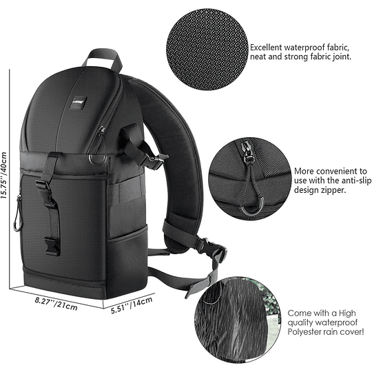 Neewer Mochila Bandolera para Cámara / 10088751 - Image 2