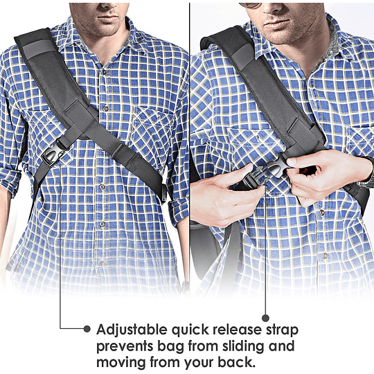 Neewer Mochila Bandolera para Cámara / 10088751 - Image 6