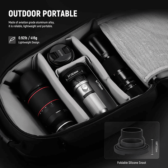 Neewer Basics FL10 LinternaLed  fotográfica de 10W / 10106178 - Image 7