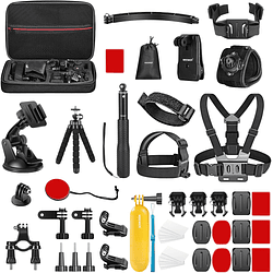 Neewer Kit Accesorios 50 en 1  para Cámaras de Acción / 10101704
