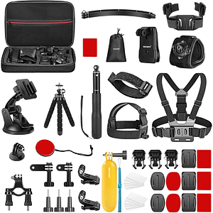 Neewer Kit Accesorios 50 en 1  para Cámaras de Acción / 10101704