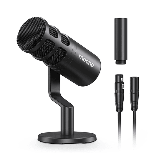 Maono PD100 XLR Microfono Dinamico para Grabación y Podcast - Image 1
