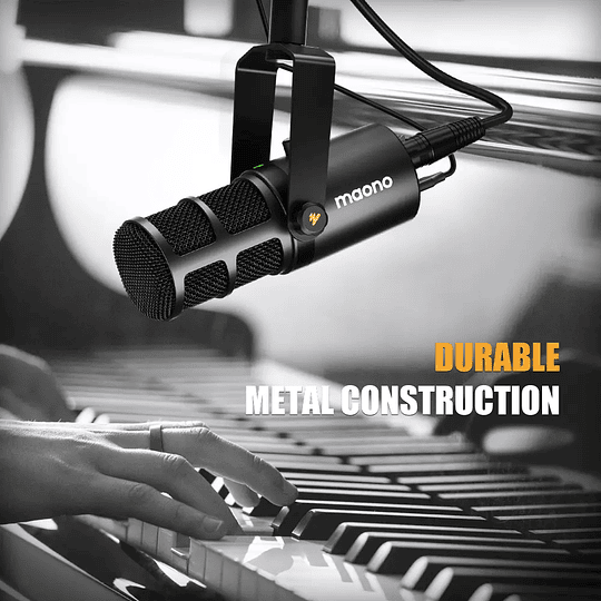 Maono PD400X Microfono Dinamico XLR USB para Grabación y Podcast - Image 8