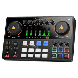 Maono AME2 II Interface de Audio USB de 2 Canales XLR para Podcast