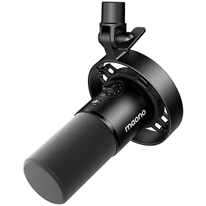 Maono PD300X XLR USB Microfono Dinámico para Grabación y Podcast