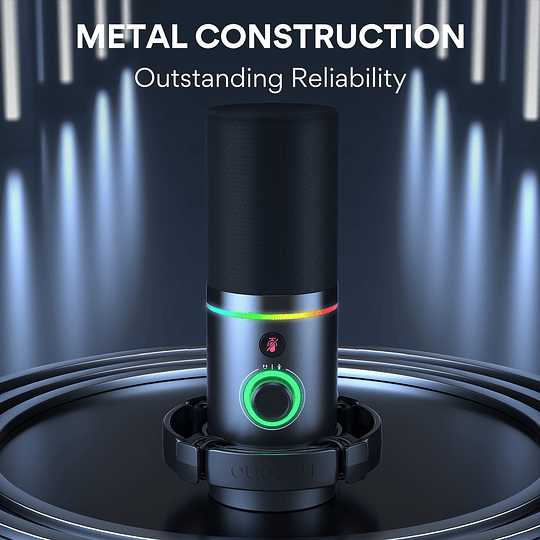 Maono PD200X Microfono Dinamico XLR USB Ideal para Podcast, Streaming y Producciones Profesionales - Image 3