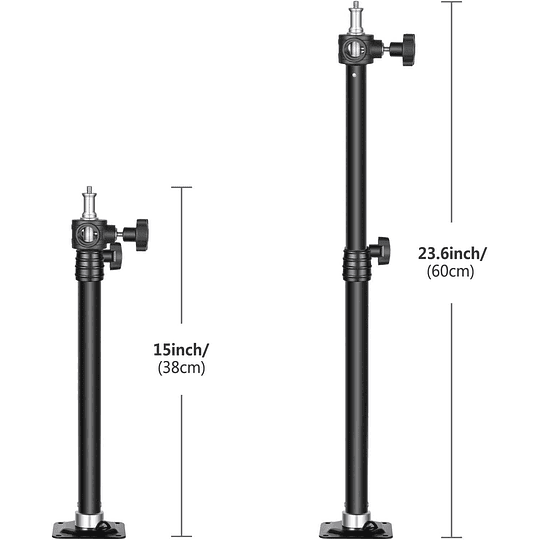 Neewer Soporte de Luces para Pared o Techo Extensible / ST-WM60 - Image 2