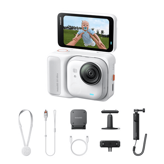 Insta360 GO Ultra Creator Bundle (White) / IN11017 - Image 1
